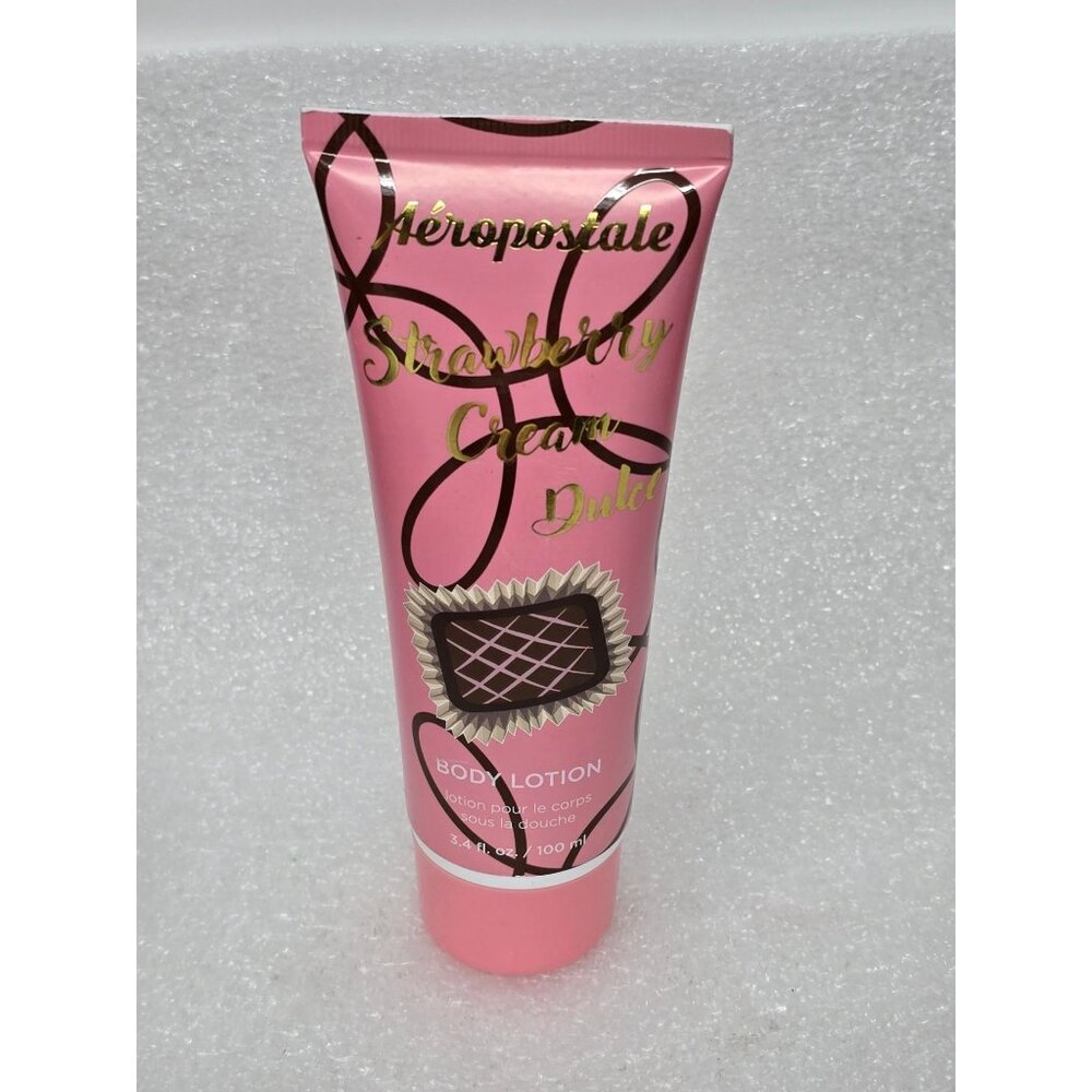 Aéropostale Strawberry Cream Dulce Body Lotion Hydrating Moisturizer